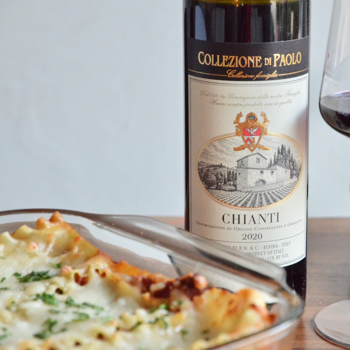 lasagna and wine pairing